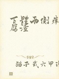 下体两侧痒有豆腐渣封面