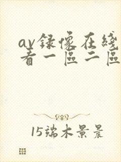 av录像在线观看一区二区