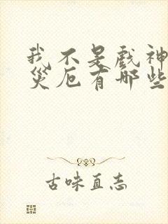 我不是戏神灭世灾厄有哪些封面