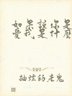 如果说你是真的爱我是什么歌