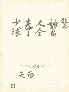 少夫人她惊艳全球了全篇