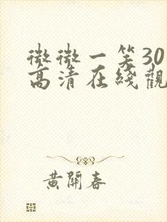 微微一笑30集高清在线观看