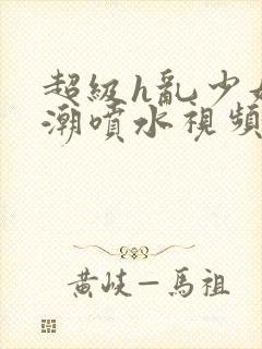 超级h乱少妇高潮喷水视频