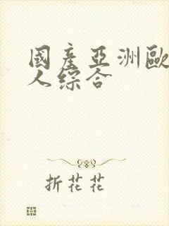 国产亚洲欧美成人综合封面