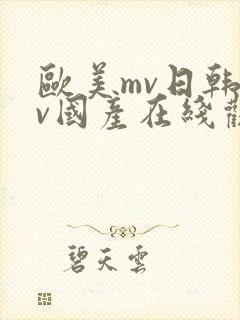 欧美mv日韩mv国产在线观看