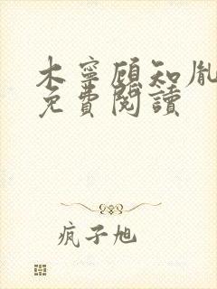 木宁顾知胤小说免费阅读封面