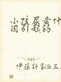 小孩尿黄什么原因引起的封面