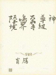 陆鸣至尊神殿各境界等级