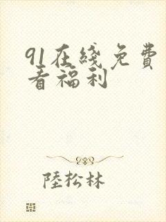 91在线免费观看福利封面