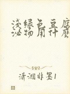 浅绿色豆腐渣分泌物用什么药封面