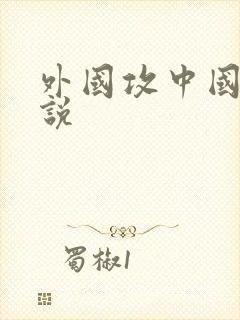 外国攻中国受小说
