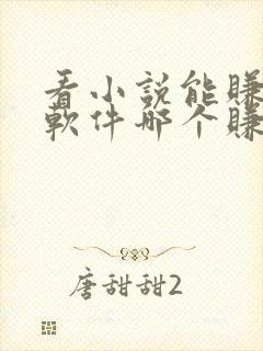 看小说能赚钱的软件哪个赚得多