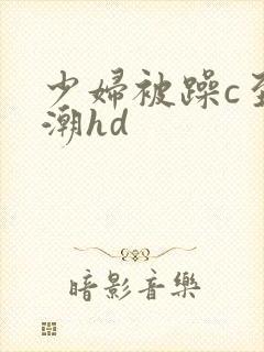 少妇被躁c至高潮hd