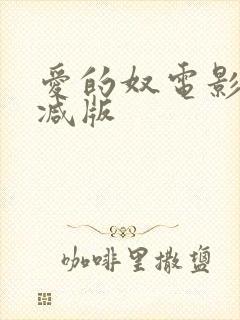 爱的奴电影无删减版