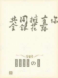 共同拥有你by金银花露