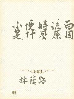 小便时流白液体是什么原因