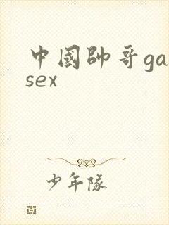 中国帅哥gaysex