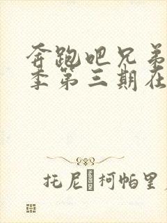 奔跑吧兄弟第五季第三期在线观看