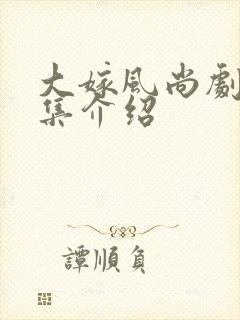 大嫁风尚剧情分集介绍