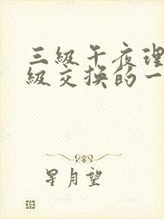 三级午夜理伦三级交换的一天