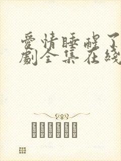 爱情睡醒了电视剧全集在线观看高清封面