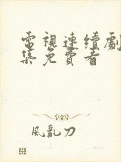 电视连续剧40集免费看封面