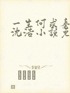 一生何求秦菲雪沈浩小说免费阅读全文笔趣阁