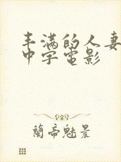 丰满的人妻hd中字电影封面