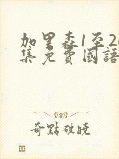 加里森1至26集免费国语版