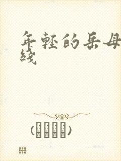 年轻的岳母3在线封面