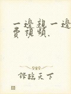 一边亲一边摸免费视频.