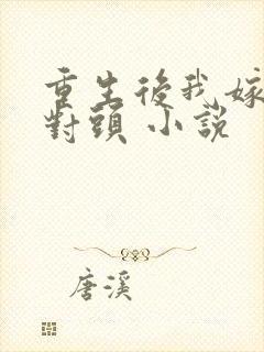 重生后我嫁了死对头 小说