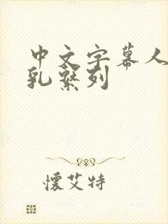 中文字幕人妻巨乳系列