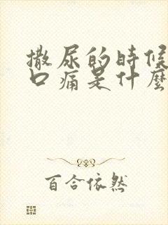 撒尿的时候尿道口痛是什么原因