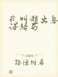 我叫赵出息苏西洛结局封面