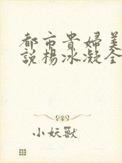 都市贵妇美腿小说杨冰凝全文阅读封面