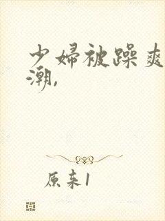 少妇被躁爽到高潮,