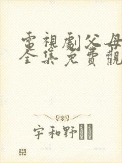 电视剧父母爱情全集免费观看高清在线