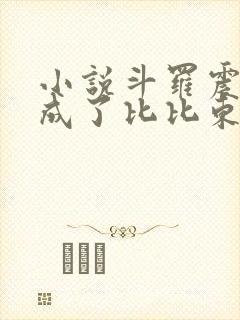 小说斗罗震惊我成了比比东txt封面