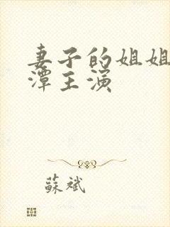 妻子的姐姐李采潭主演