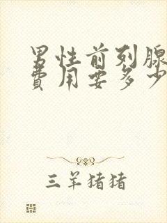 男性前列腺治疗费用要多少