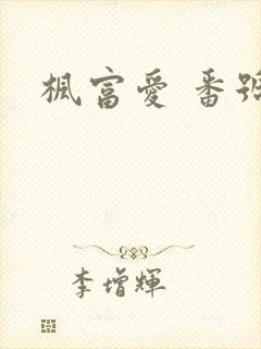 枫富爱 番号封面