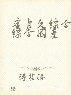 蜜月久综合久久综合国产封面