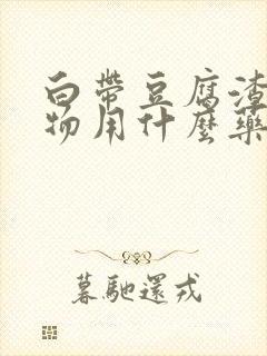 白带豆腐渣分泌物用什么药