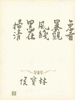 扫黑风暴免费高清在线观看