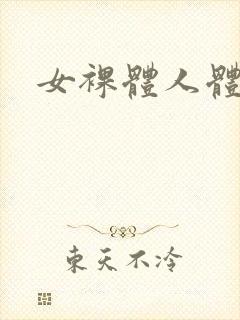女裸体人体欣赏封面