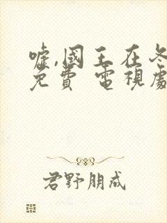 嘘,国王在冬眠免费 电视剧