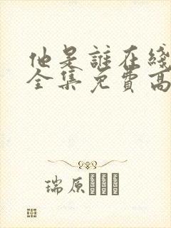 他是谁在线观看全集免费高清