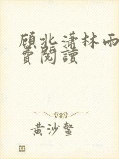 顾北潇林雨菲免费阅读封面