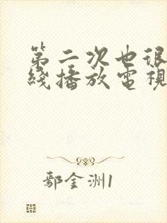 第二次也很美在线播放电视剧